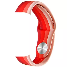 Змінний ремінець для розумного годинника Rainbow для Apple watch 42mm / 44mm Рожевий / Червоний