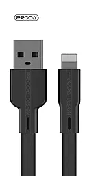 Кабель Proda PD-B18i USB-A - Lightning 12w 2.4a 1м cable Black - фото Кабель Proda PD-B18i USB-A - Lightning 12w 2.4a 1м cable Black