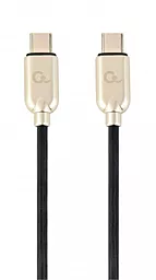 Кабель USB Cablexpert Type-C - Type-C Cable Black (CC-USB2PD60-CMCM-1M)
