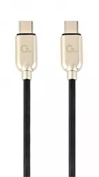 Кабель Cablexpert USB Type-C - Type-C 60w 3a 1м PD cable Black (CC-USB2PD60-CMCM-1м) - фото Кабель Cablexpert USB Type-C - Type-C 60w 3a 1м PD cable Black (CC-USB2PD60-CMCM-1м)