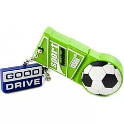 Флешка GooDRam 8GB SPORT Football USB 2.0 (PD8GH2GRFBR9) - фото Флешка GooDRam 8GB SPORT Football USB 2.0 (PD8GH2GRFBR9)