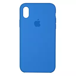Чехол Silicone Case для Apple iPhone XR Capri Blue