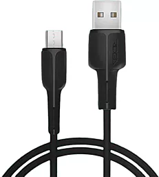 Кабель Ridea RC-M111 Prima USB-A - micro USB 15w 3a 1м cable Black - фото Кабель Ridea RC-M111 Prima USB-A - micro USB 15w 3a 1м cable Black