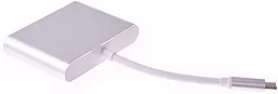 Upex USB Type-C — HDMI/Type-C/USB3.0 Silver (UP10110) - миниатюра 2