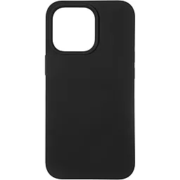 Чохол 1TOUCH Original Full Soft Case for iPhone 13 Pro Black (Without logo)