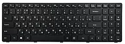 Клавіатура для ноутбуку Lenovo B50-50 IdeaPad 100-15IBD черная - мініатюра 2