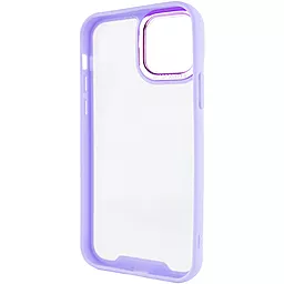 Чохол Epik TPU+PC Lyon Case для Apple iPhone 12 Pro / 12 (6.1") Purple - мініатюра 3
