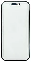 Корпусне скло дисплея Apple iPhone 16 (з OCA плівкою), оригінал Black - фото Корпусне скло дисплея Apple iPhone 16 (з OCA плівкою), оригінал Black