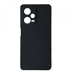 Чехол 1TOUCH Silicone Case Camera (no logo) для Xiaomi Redmi Note 12 5G/Poco X5 5G Black