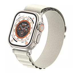 Змінний ремінець для розумного годинника ArmorStandart Alpina Band для Apple Watch Ultra 49mm Starlight (ARM65022) - мініатюра 2