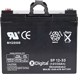 Акумуляторна батарея X-digital 12V 33Ah (SP 12-33)