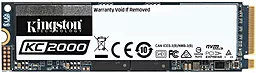 SSD Накопитель Kingston KC2000 500 GB M.2 2280 (SKC2000M8/500G) - фото SSD Накопитель Kingston KC2000 500 GB M.2 2280 (SKC2000M8/500G)
