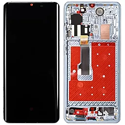 Дисплей Huawei P30 Pro (VOG-L29, VOG-L09, VOG-AL00, VOG-TL00, VOG-L04, VOG-AL10, HW-02L) с тачскрином и рамкой, (OLED),   Breathing Crystal