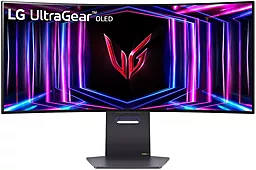 Монітор LG 34" 34GS95QE-B 2xHDMI, DP, USB, Audio, OLED, 3440x1440, 240Hz, 0.03ms, DCI-P3 98.5%, G-SY - фото Монітор LG 34" 34GS95QE-B 2xHDMI, DP, USB, Audio, OLED, 3440x1440, 240Hz, 0.03ms, DCI-P3 98.5%, G-SY