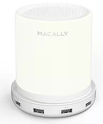 Зарядка-Ночник Macally Table Lamp with 4 USB Port Built in Charger (LAMPCHARGE-EU) - миниатюра 2