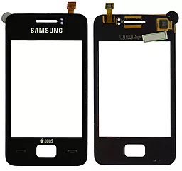 Сенсор (тачскрин) Samsung Star 3 Duos S5222 Black - фото Сенсор (тачскрин) Samsung Star 3 Duos S5222 Black