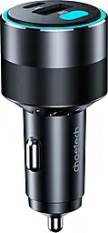 Автомобильное зарядное устройство Choetech 130w PPS PD/QC 2хUSB-C/USB-A ports car charger black (TC0011-BK) - фото Автомобильное зарядное устройство Choetech 130w PPS PD/QC 2хUSB-C/USB-A ports car charger black (TC0011-BK)