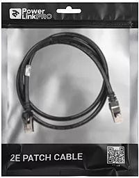 Патч-корд 2E RJ45 1м Cat. 6 SFTP чёрный (2E-PC6SFTPCOP-100BK) - миниатюра 3