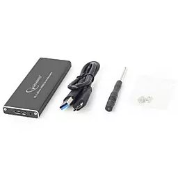 Кишеня для SSD Gembird M.2 (NGFF), USB3.0 (EE2280-U3C-01) - мініатюра 4 Кишеня для SSD Gembird M.2 (NGFF), USB3.0 (EE2280-U3C-01) - мініатюра 4