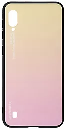 Чехол BeCover Gradient Glass Samsung M105 Galaxy M10 Yellow/Pink (704580)