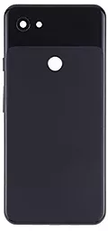 Задняя крышка корпуса Google Pixel 3a XL со стеклом камеры Just Black - фото Задняя крышка корпуса Google Pixel 3a XL со стеклом камеры Just Black