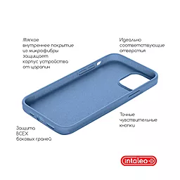 Чехол Intaleo SoftShell для Apple iPhone 12/12 Pro Blue (1283126507090) - миниатюра 4