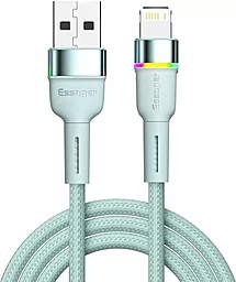 Кабель Essager Colorful LED USB-A - Lightning 12w 2.4a 2м cable Blue (EXCL-XCDA03) - фото Кабель Essager Colorful LED USB-A - Lightning 12w 2.4a 2м cable Blue (EXCL-XCDA03)