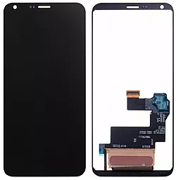 Дисплей LG Q6, Q6 Plus (LGM-X600K, LGM-X600L, LGM-X600S, M700, M703, US700) с тачскрином, оригинал, Black