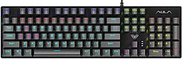 Клавиатура Aula Retribution USB EN/RU (6948391240329) Blue - фото Клавиатура Aula Retribution USB EN/RU (6948391240329) Blue