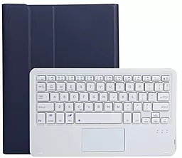 Чохол для планшету BeCover TouchPad з бездротовою клавіатурою для Apple iPad Air 4 2020, Air 5 2022 Deep Blue (712370) - фото Чохол для планшету BeCover TouchPad з бездротовою клавіатурою для Apple iPad Air 4 2020, Air 5 2022 Deep Blue (712370)