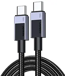 Кабель Ugreen L512 USB Type-C - Type-C 100w 5a 3м PD cable Gray - фото Кабель Ugreen L512 USB Type-C - Type-C 100w 5a 3м PD cable Gray