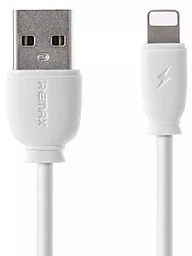 Кабель Remax Fast Charging USB-A - Lightning 12w 2.4a 1м cable White (RC-134i) - фото Кабель Remax Fast Charging USB-A - Lightning 12w 2.4a 1м cable White (RC-134i)