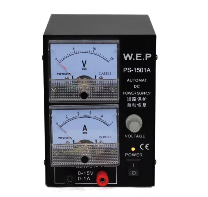 Лабораторный блок питания WEP PS-1501A 15V 1 А - фото 1