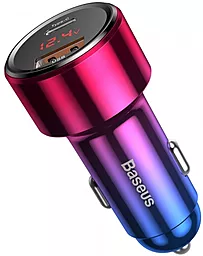 Автомобільний зарядний пристрій з швидкою зарядкою Baseus Magic Series PPS USB + USB Type-C PD 45W 6A Red (CCMLC20C-09)