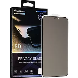 Защитное стекло Gelius Pro 5D Privasy Glass для Apple iPhone 12, iPhone 12 Pro Black (2099900822452)