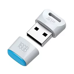 Флешка Silicon Power 16GB Touch T06 USB 2.0 (SP016GBUF2T06V1W) - фото Флешка Silicon Power 16GB Touch T06 USB 2.0 (SP016GBUF2T06V1W)