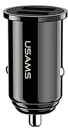 Автомобільний зарядний пристрій Usams US-CC055 C8 3.1A 2USB Mini Black