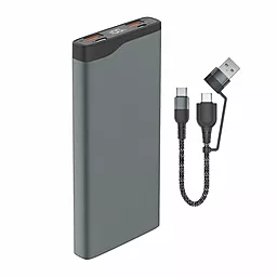 Повербанк 4smarts VoltHub Pro 10000mAh 22.5W *Select Edition* Grey - фото Повербанк 4smarts VoltHub Pro 10000mAh 22.5W *Select Edition* Grey