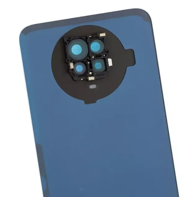 Задняя крышка корпуса Xiaomi Redmi Note 9S 64MP со стеклом камеры Glacier White - фото 4