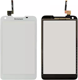 Сенсор (тачскрин) Lenovo S880, S880i White - фото Сенсор (тачскрин) Lenovo S880, S880i White
