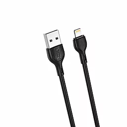 Кабель XO NB200 USB-A - Lightning 10.5w 1м cable Black - фото Кабель XO NB200 USB-A - Lightning 10.5w 1м cable Black