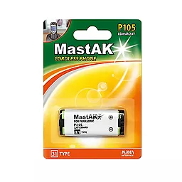 Аккумулятор для радиотелефона MastAK P105 Mastak 3.6V 850mAh