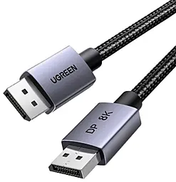 Видеокабель DP120 DisplayPort v1.4 8k 60hz 3m black (25906) Ugreen - фото Видеокабель DP120 DisplayPort v1.4 8k 60hz 3m black (25906) Ugreen