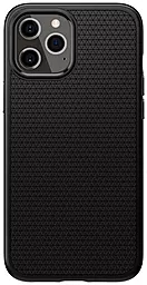 Чехол Spigen Liquid Air iPhone 12, iPhone 12 Pro Matte Black (ACS01701)