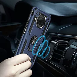 Чехол Epik Serge Ring for Magnet для Xiaomi Mi 10T Lite, Redmi Note 9 Pro 5G  Темно-синий - миниатюра 3