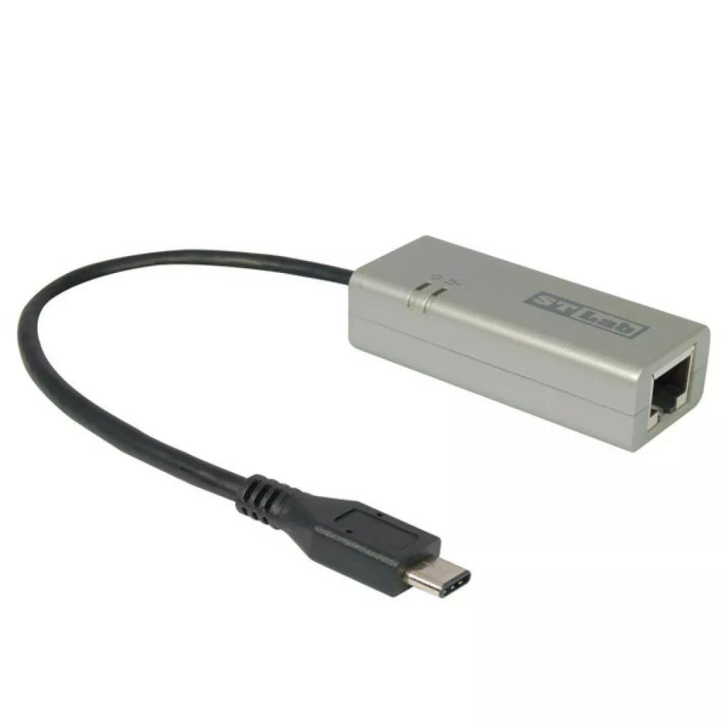 Мережева карта ST-Lab USB-C - RJ45 (U-1320) - фото 1