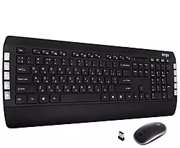 Комплект (клавиатура+мышка) Ergo KM-850WL (KM-850WL) Black - миниатюра 3