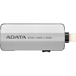 Флешка ADATA 32GB AI720 USB 3.1 (AAI72032GCGY) Grey