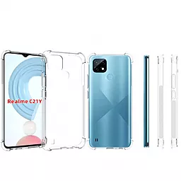 Чехол BeCover Anti-Shock для Realme C21Y Clear (706971) - фото Чехол BeCover Anti-Shock для Realme C21Y Clear (706971)