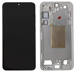 Дисплей Samsung Galaxy S24 Plus S926 с тачскрином и рамкой, сервисный оригинал, Grey - фото Дисплей Samsung Galaxy S24 Plus S926 с тачскрином и рамкой, сервисный оригинал, Grey